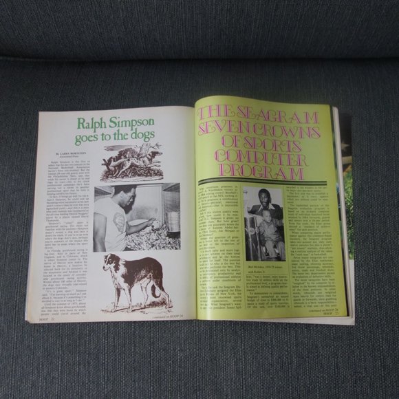 hoop Portland Trail Blazers vs Houston Rockets Saturday November 25 1978 Program - Picture 13 of 16